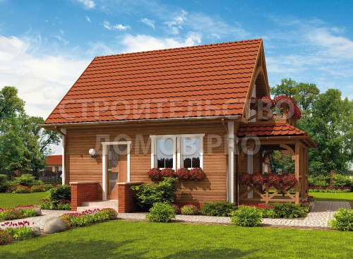 Жилой дом Orleans 2 C, круглогодичный деревянный каркас